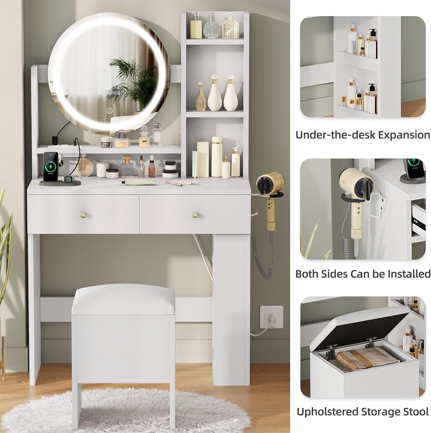 Vanity Desk Mirror