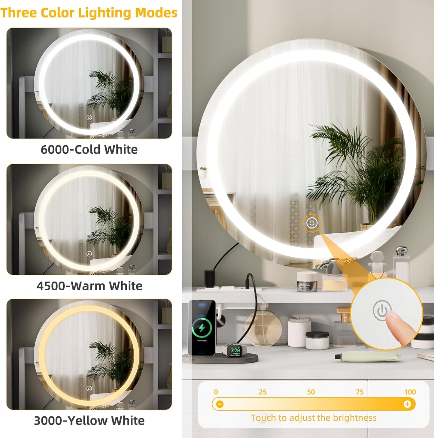Vanity Desk Mirror